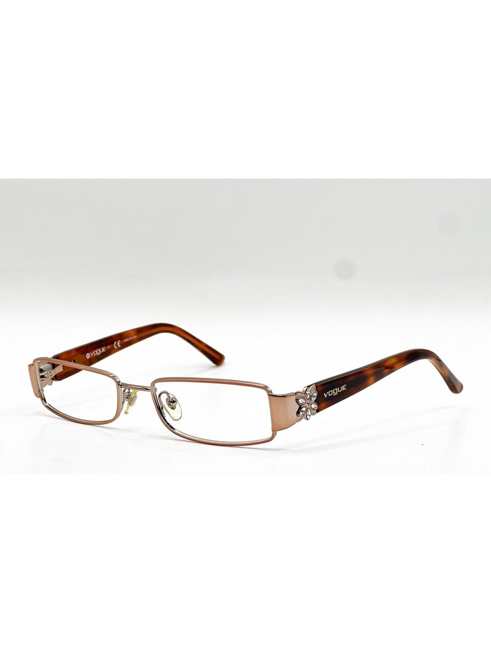 Vogue VO 3688-B 813 Orange Rectangle Authentic Eyeglass Frames 51-17